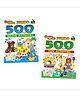 Jumbo 500 Activity Books, Maths Activities, Fun Activities, Set of 2 Books - English