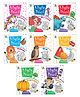 Mystic Pencil, Unicorns, Space, Animals, Fruits & more, Set of 8 Books - English
