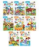 Mini Activity Books, Simple, Fun, Set of 8 Books - English