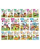 Mini Activity Books, First, Easy, Simple, Fun, Set of 16 Books - English