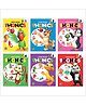 Learning Phonics, Level 1 to 6, Set of 6 Books - English
