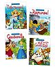 Classic Fairy Tales, Little Mermaid, Rapunzel, Cinderella, Wolf & the Seven Kids, Set of 4 Books - English