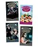 All Time Classics, The Canterville Ghost, The Coral Island, The Count of Monte Cristo, The Diary of a Young Girl, Set of 4 Books - English