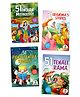 51 Story Books, Grandma's Stories, Indian Mythology, Panchatantra, Tenali Rama, Set of 4 Books - English
