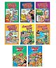 Illustrated Story Books Hindi, Jataka Kathayein & Tenali Rama, Set of 8 Books - Hindi