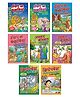 Illustrated Story Books Hindi, Aesop Ki Kahaniyan, Akbar Birbal & Hitopdesh, Set of 8 Books - Hindi