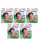 Dora the Explorer Colouring Books, Copy to Colour, Set of 5 Books - English