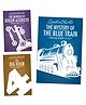 Agatha Christie, The Murder of Roger Ackroyd, The Big Four, The Mystery of the Blue Train, Hercule Poirot, Set of 3 Books - English