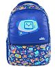 Smily Kiddos 16 Inch 16 Ltrs Backpack Gamer Theme Blue