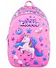 Smily Kiddos 19 inch Eva Shell Backpack Sky Unicorn Theme Pink