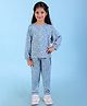 The Mom Store Cotton Full Sleeves Animals Printed Co Ordinating Set - Multi Color