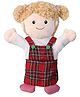FunBlast Family Members Hand Puppet Toy for Kids  Daughter Puppet Multicolor - Height 32 cm