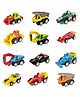 FunBlast Unbreakable Pull Back Vehicles Toys for Kids Pack of 12 (Random Color)