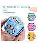 AKN TOYS Rotating Spinner Mini Puzzle Ball Toy , Stress Buster Brainstorming Cube L Toys- PACK OF 1- COLOR MAY VARY