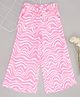 Pantaloons Junior Rayon Abstract Printed Palazzo - Pink