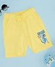 Pantaloons Junior Dinosaur Printed Shorts - Dandelion