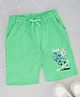 Pantaloons Junior Skateboard & Robot Printed Shorts - Green Ash