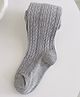 Kidofash Cotton Ribbed Stockings - Grey