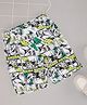 Pantaloons Junior Skateboard Printed Shorts - Bright White