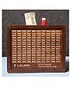 NEGOCIO Piggy Bank - Wooden Saving Box 100000, Wooden Money Saving Box Adult 100000 with Counter, Stylish Money Bank for Kids and Adults, Durable Wooden Design for Secure Savings- Pack of 1- Color May Vary