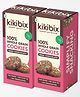 Kikibix Ragi Chocolate Almonds, Organic Jaggery & Desi Ghee Cookies, No Maida, No Refined Sugar, Healthy & Tasty Chocolate Biscuits, High Fiber & Calcium Snack - 260 g ( Pack of 2 )