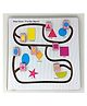 A&A Kreative Box 3D Maze Puzzle Mind Game (Wooden) - Find and Match Shapes 1Pc