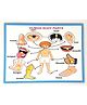 A&A Kreative Box Wooden Puzzle -Human Body Parts- 10 Pc