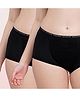 Snugkins Period Panty Leak-Proof & Reusable Pack of 2 - Black