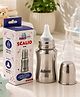 Adore Scalio 2 Stage Stainless Steel Regular Neck Feeding Bottle -140 ml