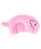 Adore Li'l Elephant- The Neck Shaped Mustard/ Rai Seeds Pillow- Pink