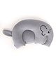 Adore Li'l Elephant- The Neck Shaped Mustard/ Rai Seeds Pillow- Grey
