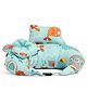 Adore Feedero! Baby Multipurpose Feeding Pillow with Fence Protection and Adjustable BeltBaby Breast Feeding Pillow for Mom Breast feeding, Nursing Pillow with Infant Support Cushion Multi Nursing Pad with Removable Neck Belt for Mom use- Blue