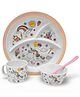 Superware Melamine Kids  Set - unicorn ( Set of 4 )