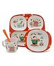Superware Melamine Kids Dinner Set- duck ( Set of 4 )