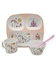 Superware Melamine Kids Dinner Set - unicorn ( Set of 4 )