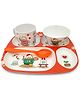 Superware Melamine Kids Dinner Set - duck ( Set of 4 )