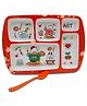 Superware Melamine Kids 5 Section plate with spoon - duck ( Set of 2 )