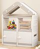 Baybee Kids Storage Organizer | Multi-Purpose Kids Clothes Cupboard & Toy Storage Rack | Baby Almirah & Bookshelf for Kids Room & Playroom