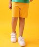 Anthrilo Solid Shorts - Mustard
