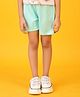 Anthrilo Solid Shorts - Aqua Blue
