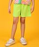 Anthrilo Solid Shorts - Lime