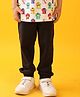 Anthrilo Blended Solid Joggers - Black