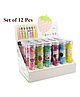 Asera Disposable Tube Paper Soap in Flavour Design Tube Shape Plastic Bottle for Travel (Set of 12)