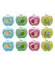 Asera Paper Soap in a Plastic Box Clean Soft Bath For Travel (Set of 12)