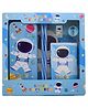 Asera Stationery Gift Set with Wallet, Pencil Box, Pencils, Eraser & Sharpener  Perfect for Students & Creative Minds Birthday Return Gifts (Space 1 Pcs)