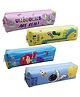 Asera Kids Multipurpose Cartoon Pencil Pouch for Boys Girls Birthday Party Return Gifts (Mix 4 Pcs)