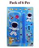 Asera Stationery Gift Set for Kids Party Favor Return Gift Set for Boys/Girls Birthday Gift (Space 6 Pcs)