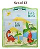 Asera Stationery Gift Set for Kids Party Favor Return Gift Set for Boys/Girls Birthday Gift (Dino 12 Pcs)