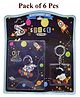 Asera Stationery Gift Set for Kids Party Favor Return Gift Set for Boys/Girls Birthday Gift (Space 06 Pcs)