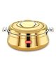 Avias Riara Gold  Double wall insulated Stainless Steel Casserole/ Hotpot/ Chapati box/ Hot case with steel lid | Retains temperature | Twist lock | 1500ml - Gold